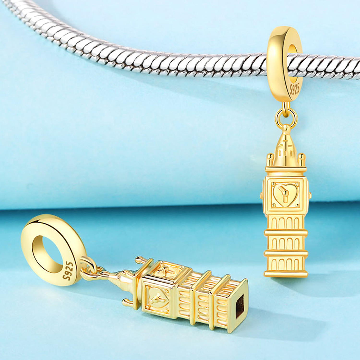 Jewelry Making London - MISEFF 오리지널 S925 스털링 실버 참