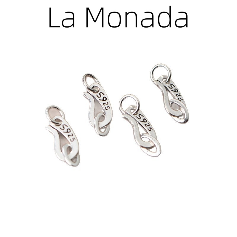 Jewelry Making In La - S925 스털링 실버 S자형 클래스프 연결장치