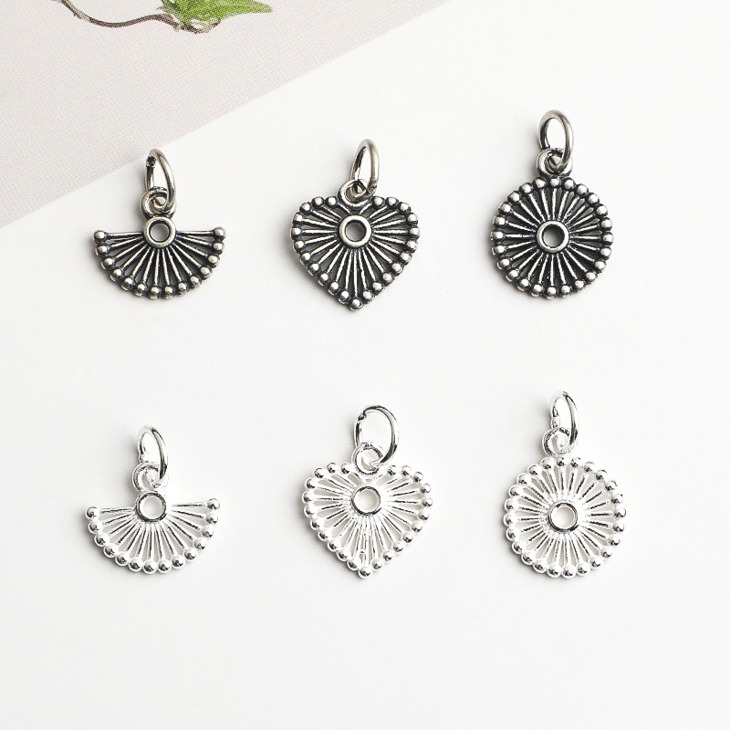 Jewelry Making In La - 925 실버 펜던트 속이 빈 둥근