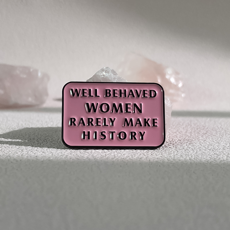 여자 친구를 위한 금속 배지 쥬얼리, 잘 된 여성, 희 - Jewelry Making History 리뷰 및 가격