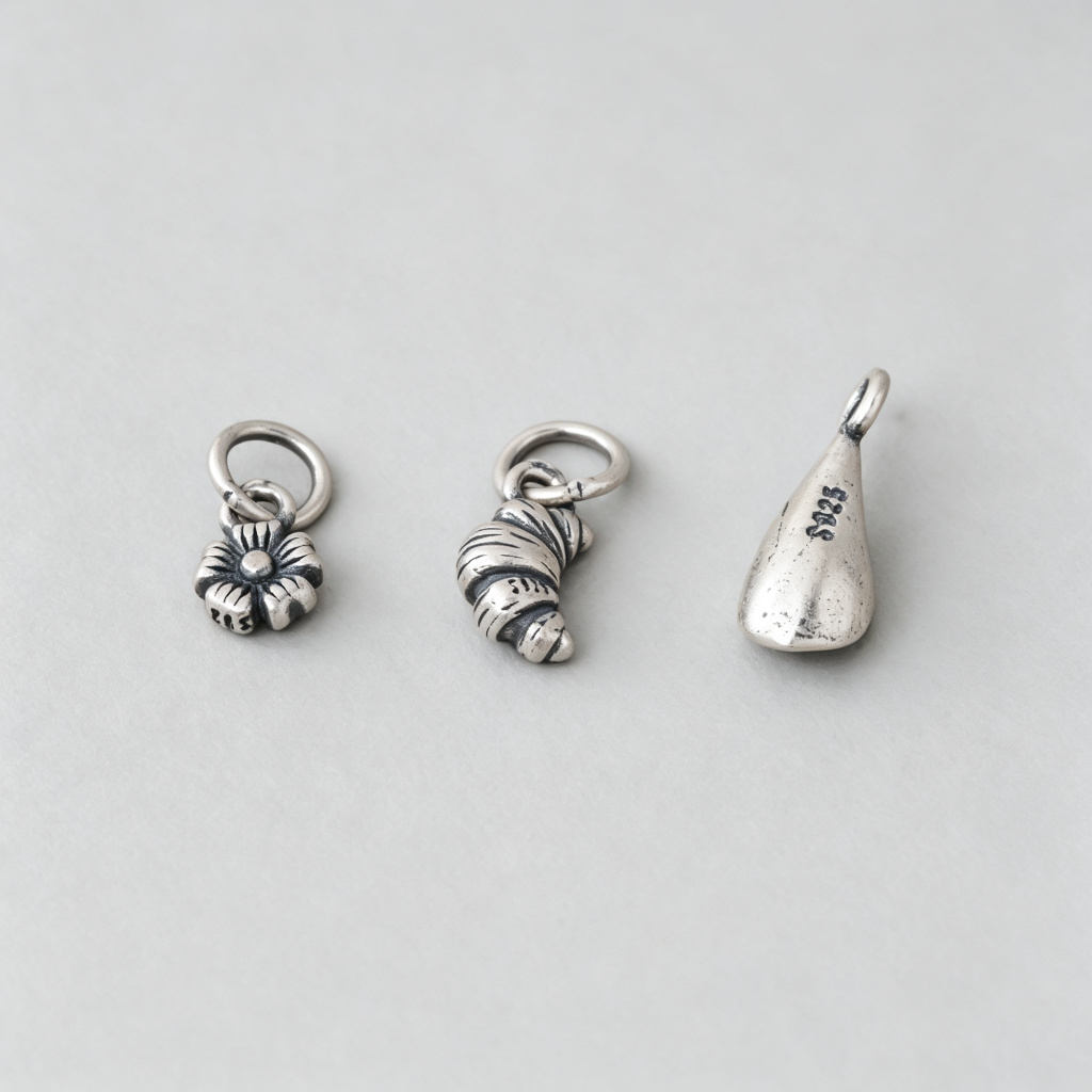925 실버 소재의 작은 펜던트, 빈티지 스타일의 산화 - Jewelry Making In La 리뷰 및 가격