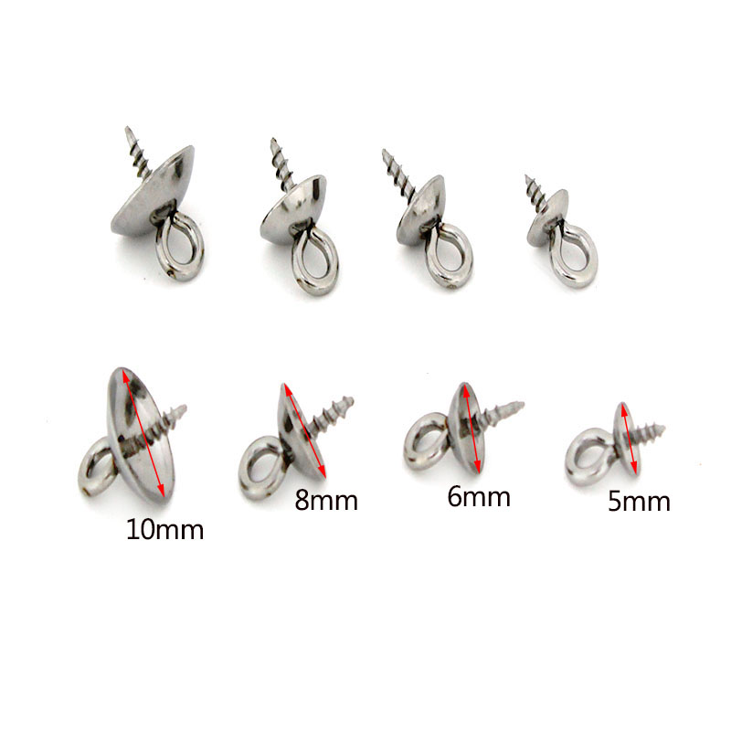 20개 스테인리스 스틸 클라스프 훅 스크류 아이 핀 베 - Jewelry Making Drill 리뷰 및 가격