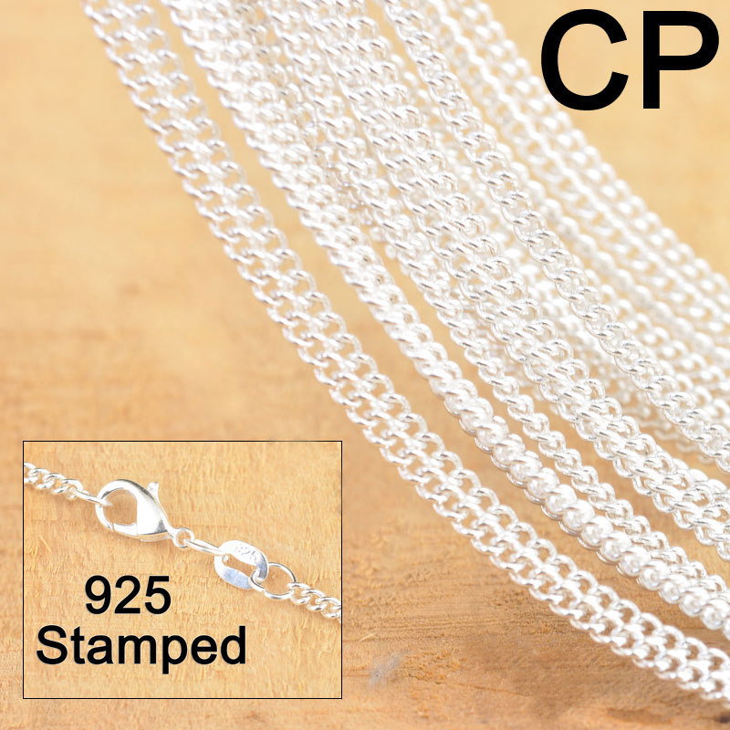 10PCS 뜨거운 판매 18 인치 925 스털링 실버  - Lobster Clasp Silver 리뷰 및 가격