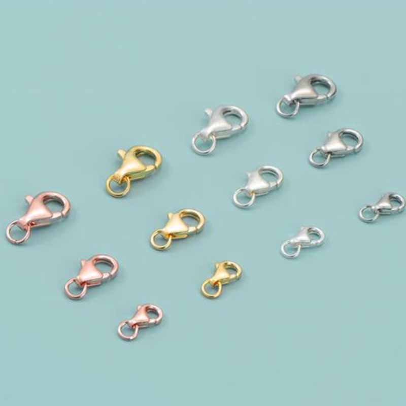 2개 진짜 순은 925 스털링 실버 랍스터 버클 클라스 - Lobster Clasp Silver 리뷰 및 가격