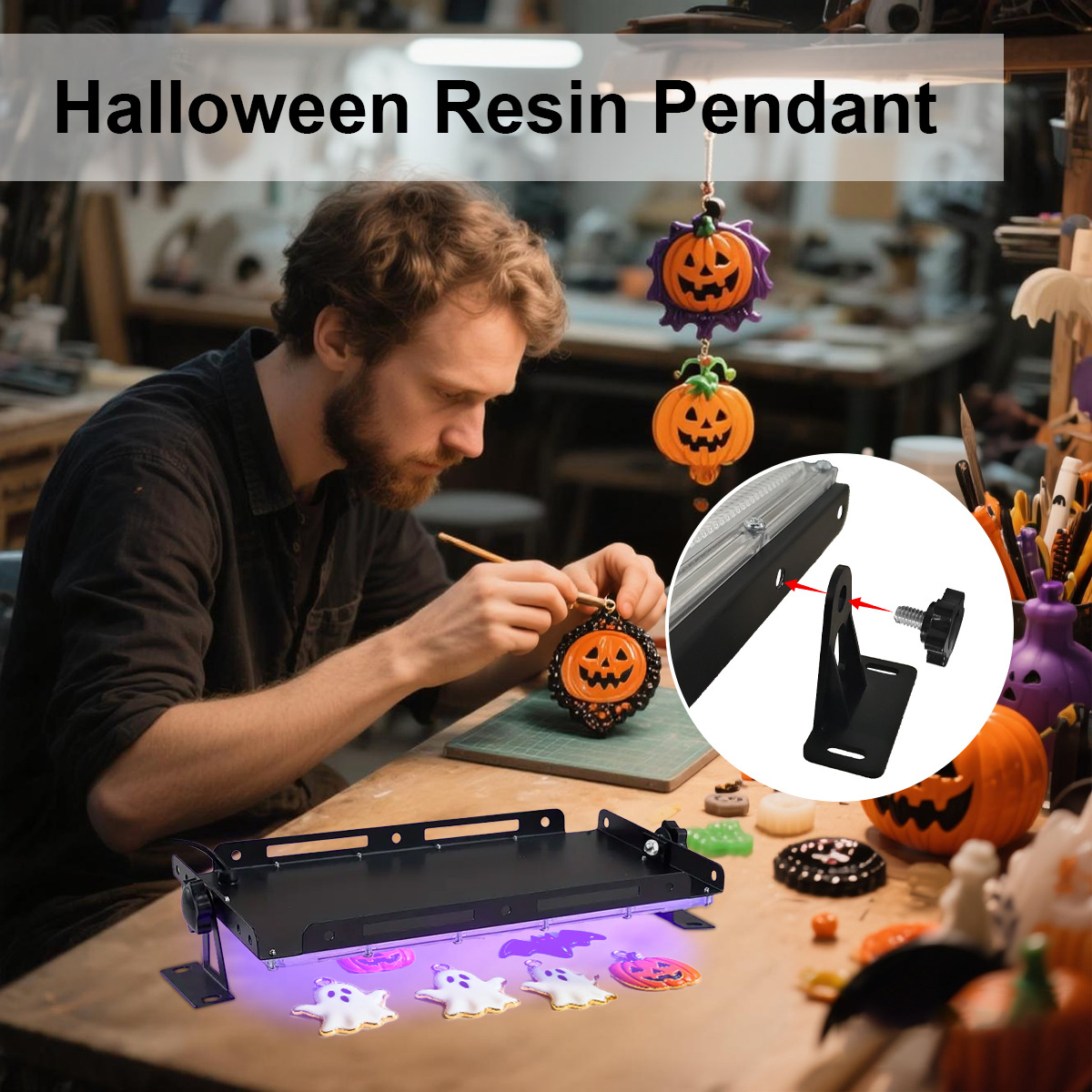 고출력 휴대용 50 96 144 LED UV 레진 경화 - Jewelry Making Dc 리뷰 및 가격