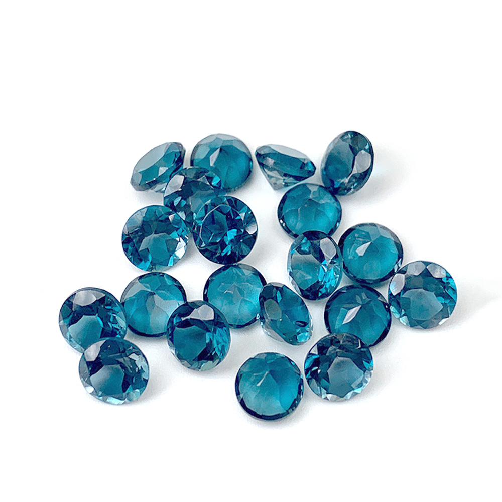 준보석 천연석 토파즈 런던 블루 라운드 1.0mm-10 - Jewelry Making London 리뷰 및 가격