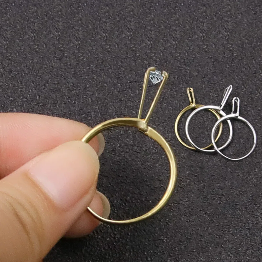 조절 가능한 4발톱 보석 핀셋, 둥근 다이아몬드 고정용 - Jewelry Making At Home 리뷰 및 가격