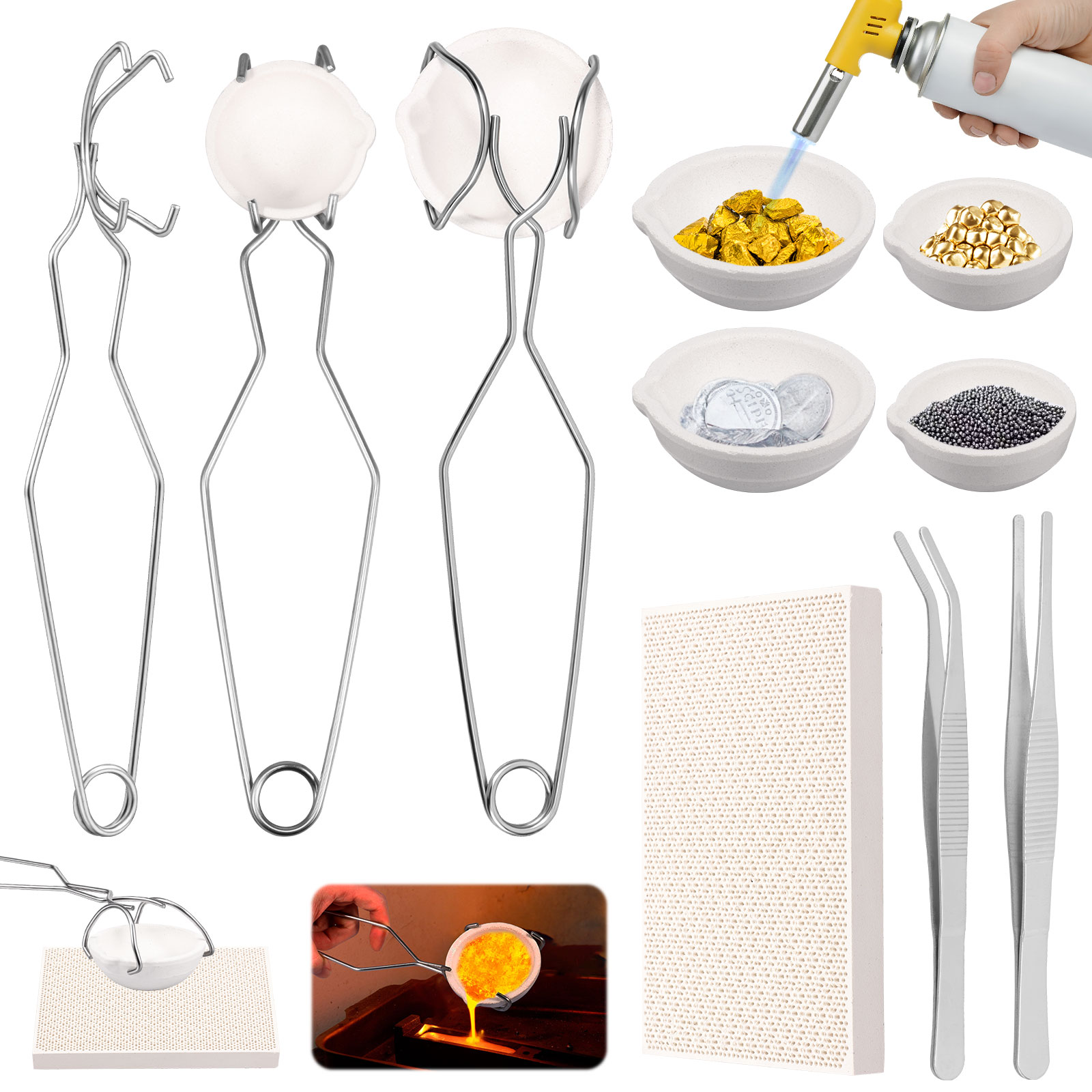 고순도 토치 용해 주조 키트, 금은 주조용 주얼리 잉곳 - Jewelry Making Torch 리뷰 및 가격
