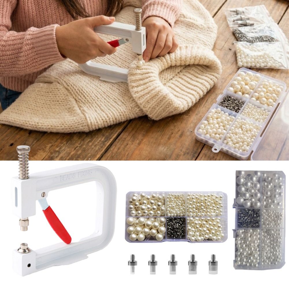 4-10mm 진주 세팅 기계 세트 리벳 고정 DIY 공 - Jewelry Making Board 리뷰 및 가격