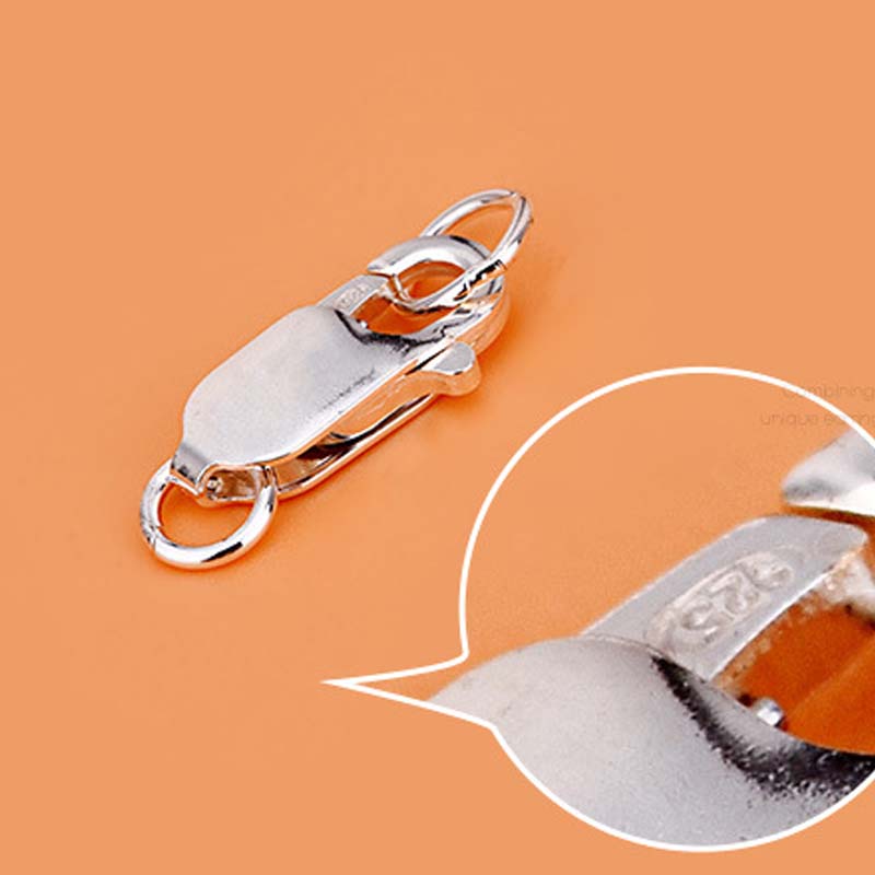 정품 순은 925 스털링 실버 로브스터 클래스프 훅 클 - Lobster Clasp Silver 리뷰 및 가격