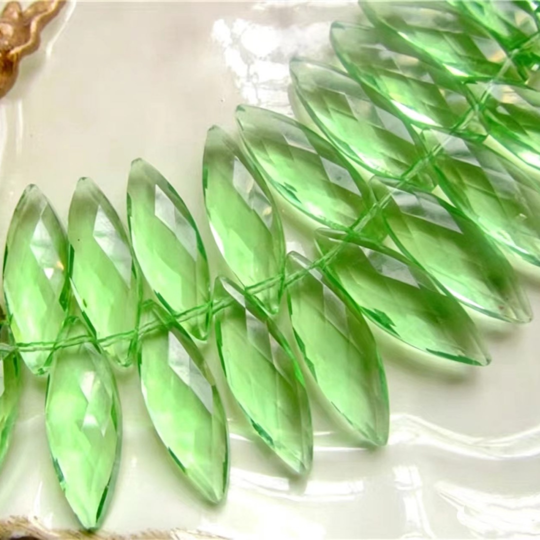5개입, 런던 블루, 그린, 화이트 쿼츠, 마퀴즈 컷, - Jewelry Making London 리뷰 및 가격