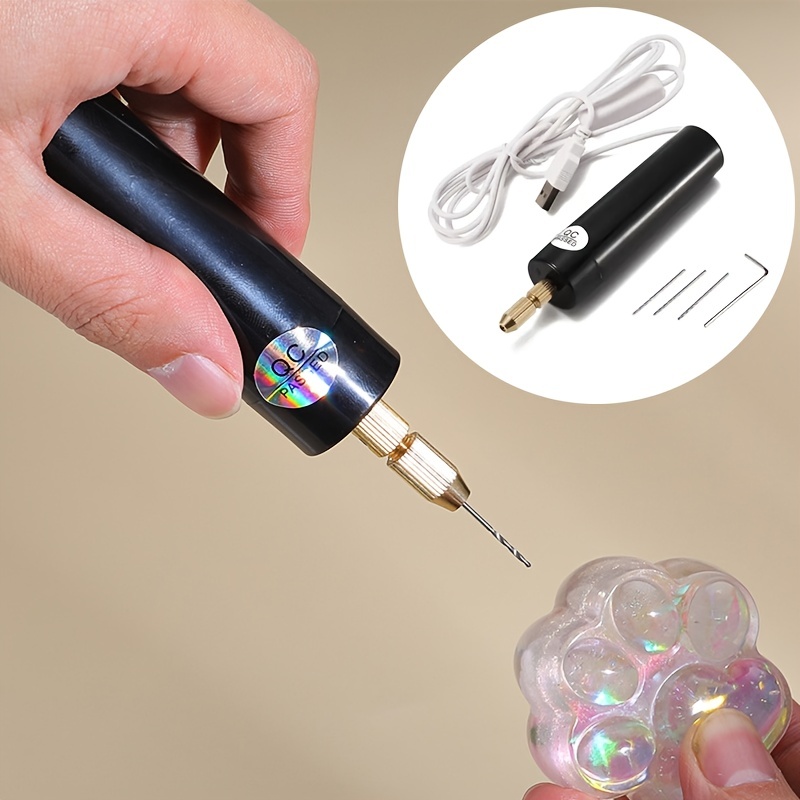 미니 전기 드릴 키트 USB 충전식 로타리 도구 조각  - Jewelry Making Drill 리뷰 및 가격