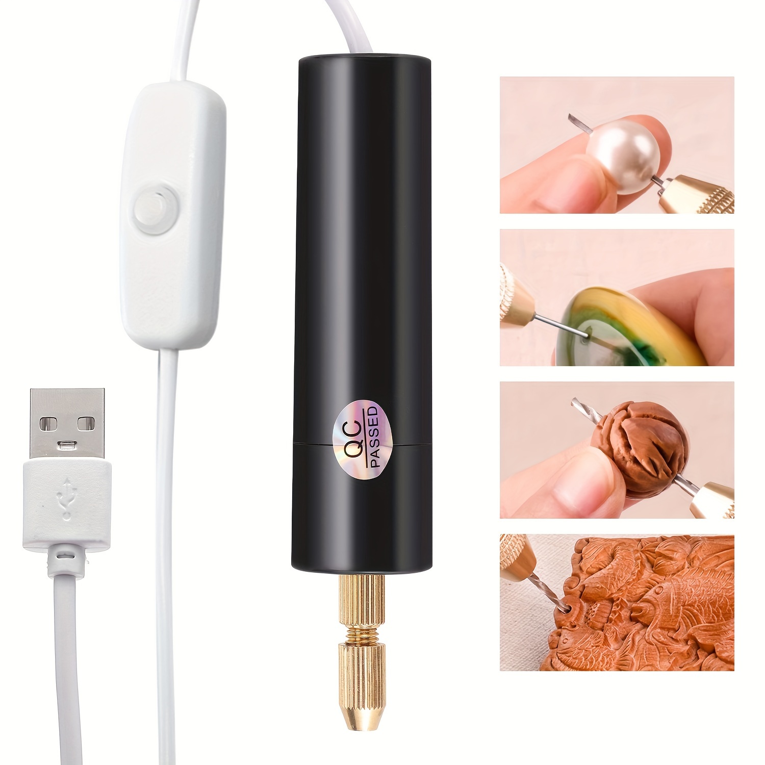 미니 전기 드릴 키트 USB 충전식 로타리 도구 조각  - Jewelry Making Drill 리뷰 및 가격