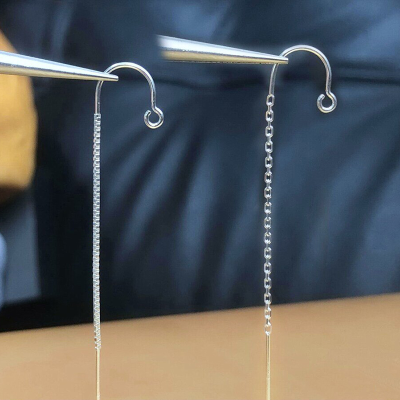 925 스털링 실버 U-스레더 귀걸이 부품, 링 루프  - Jewelry Making Dc 리뷰 및 가격