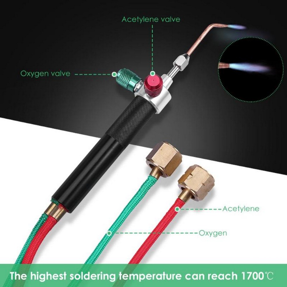 휴대용 미니 산소 용접 토치, 아세틸렌 산소 토치, 플 - Jewelry Making Torch 리뷰 및 가격