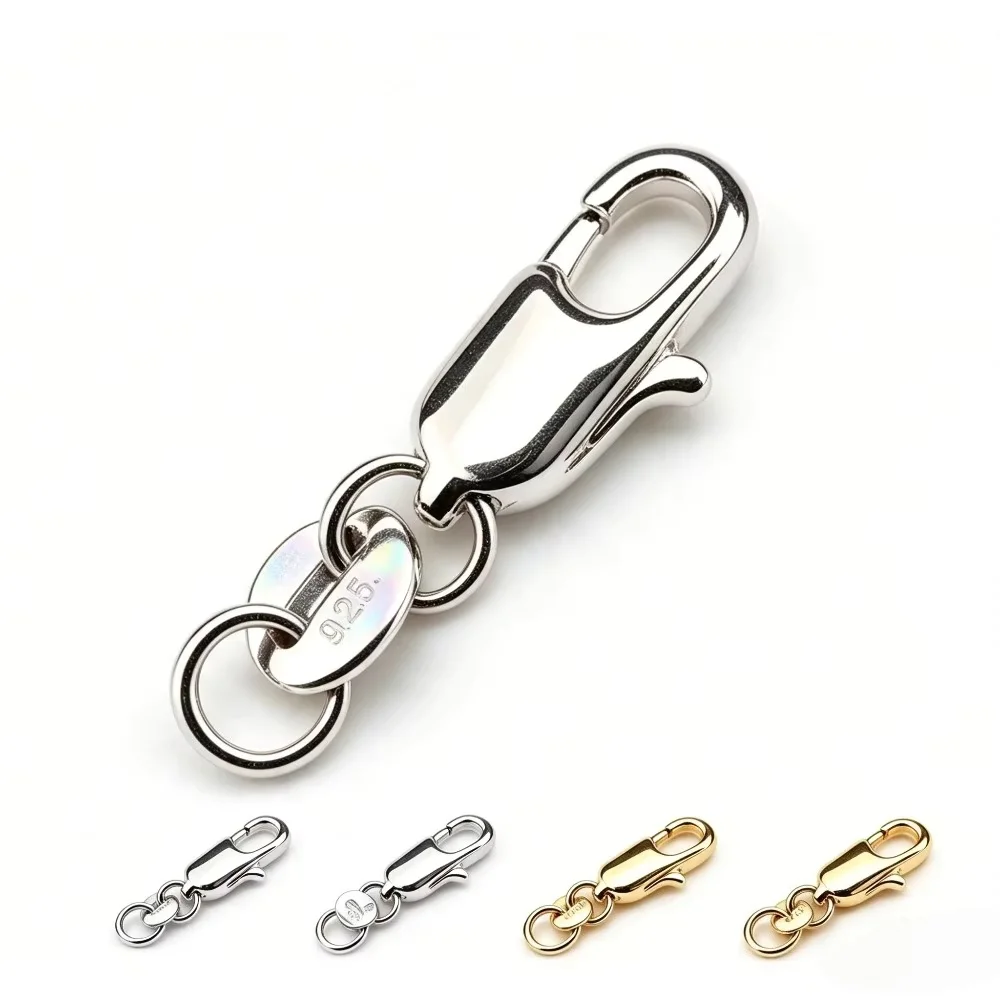 20개입, 은도금 처리된 범용 기본형 구리 소재 랍스터 - Lobster Clasp Silver 리뷰 및 가격