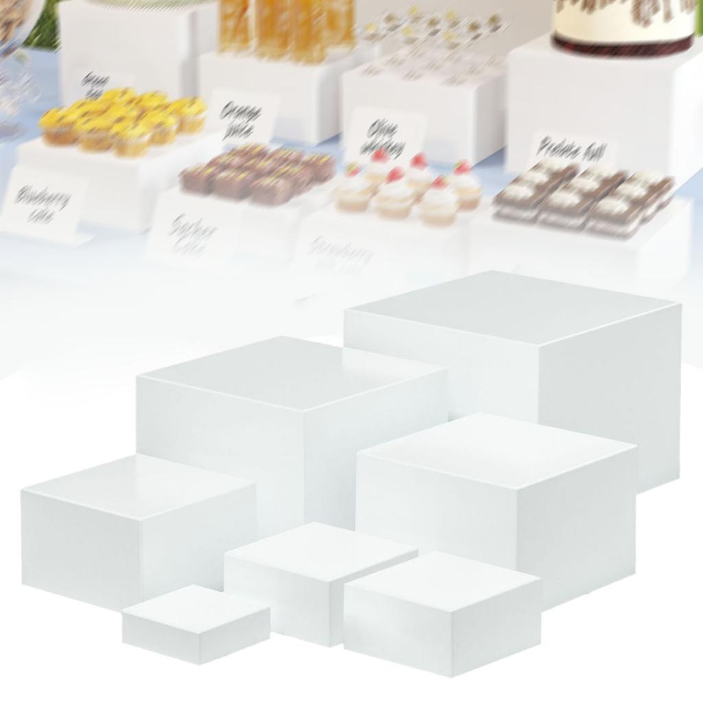 7 조각 아크릴 큐브 디스플레이 박스 라이저 디스플레이 - Jewelry Making Board 리뷰 및 가격