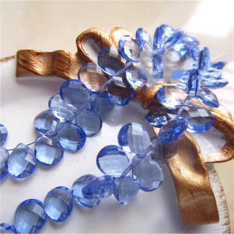5 조각 런던 블루 colorfu 석영 드롭 배면 처리 - Jewelry Making London 리뷰 및 가격