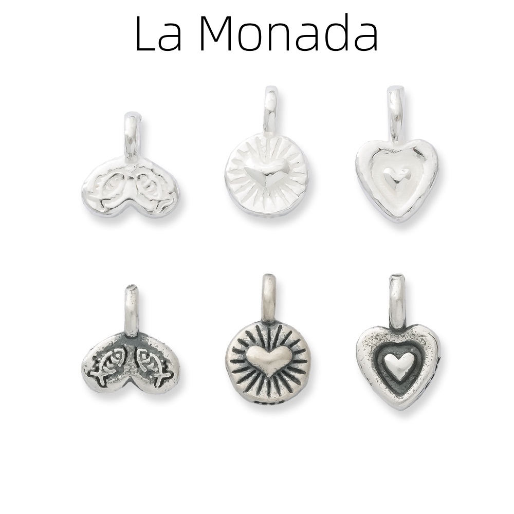 925 스털링 실버 하트 & 물고기 참 장식 빈티지 미 - Jewelry Making In La 리뷰 및 가격
