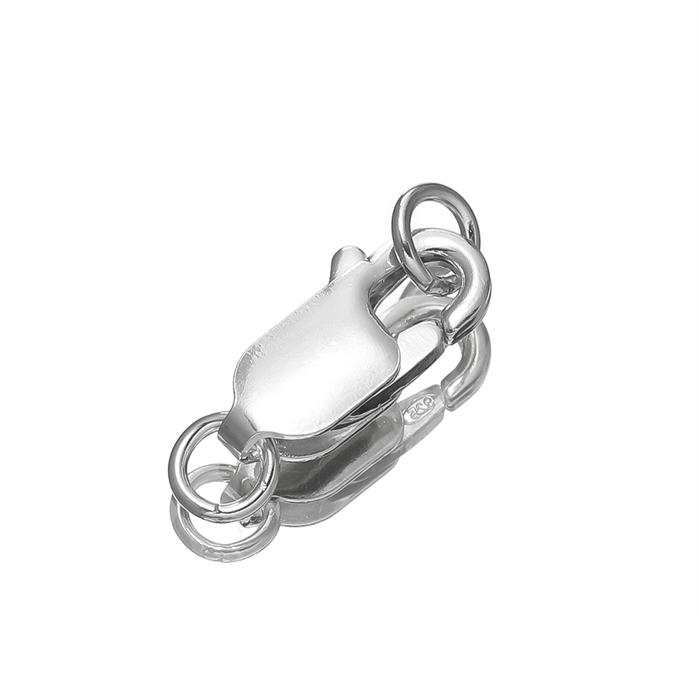 2개입 순은 로브스터 클래스프 쥬얼리 커넥터 버클 DI - Lobster Clasp Silver 리뷰 및 가격