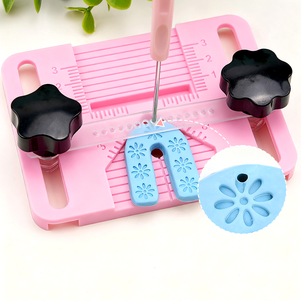 폴리머 클레이 귀걸이 드릴 가이드 도구 정밀 홀 정렬  - Jewelry Making Drill 리뷰 및 가격