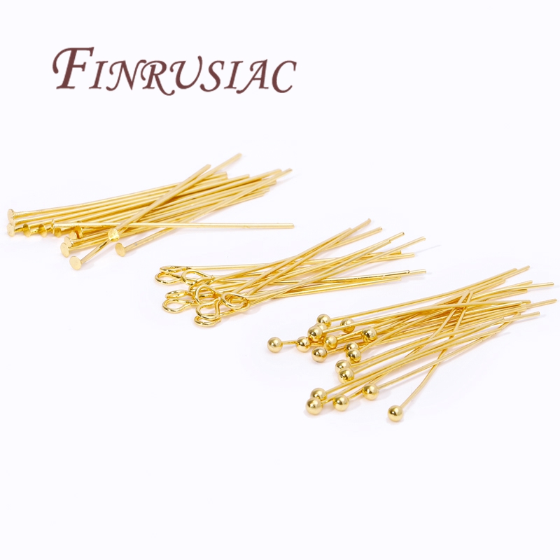 50Pcs 20-50mm 골드 도금 핀 쥬얼리 아이 핀 - Jewelry Making Drill 리뷰 및 가격