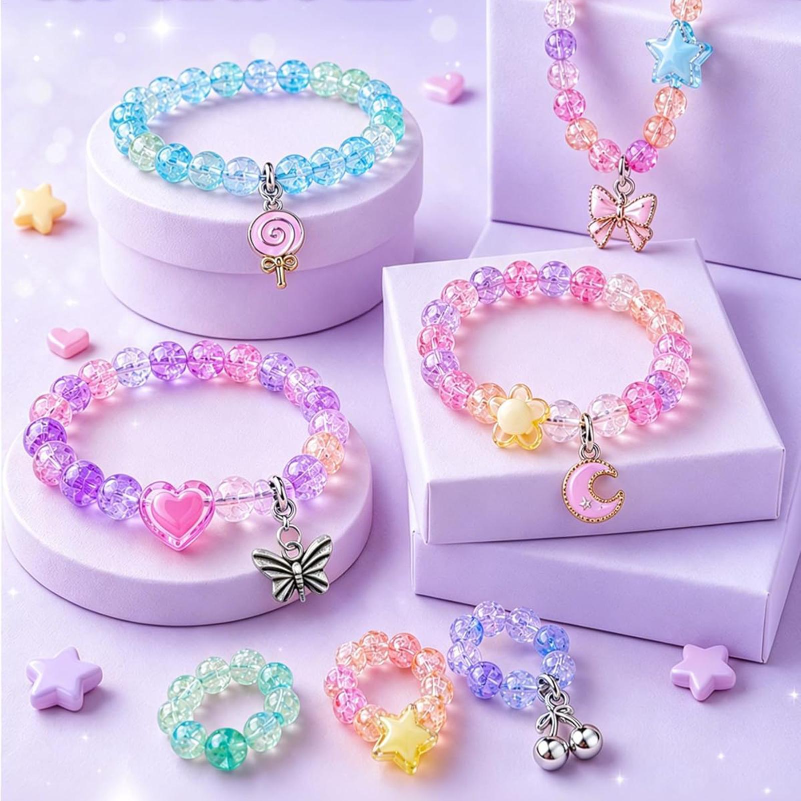 팔찌 만들기 키트, 8칸짜리 서랍, 다채로운 구슬, 공 - Jewelry Making Board 리뷰 및 가격